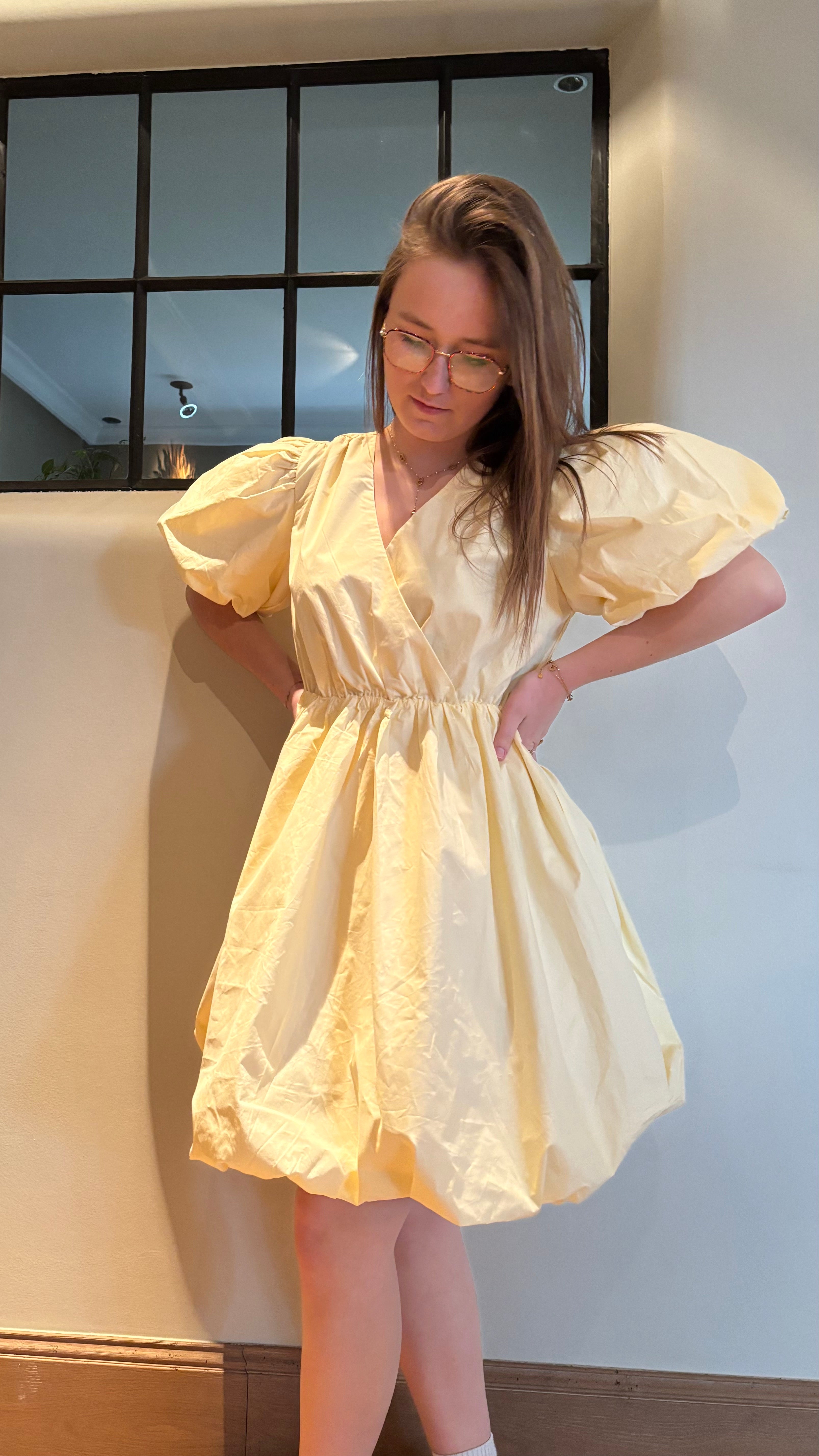 BUTTER BLOOM DRESS