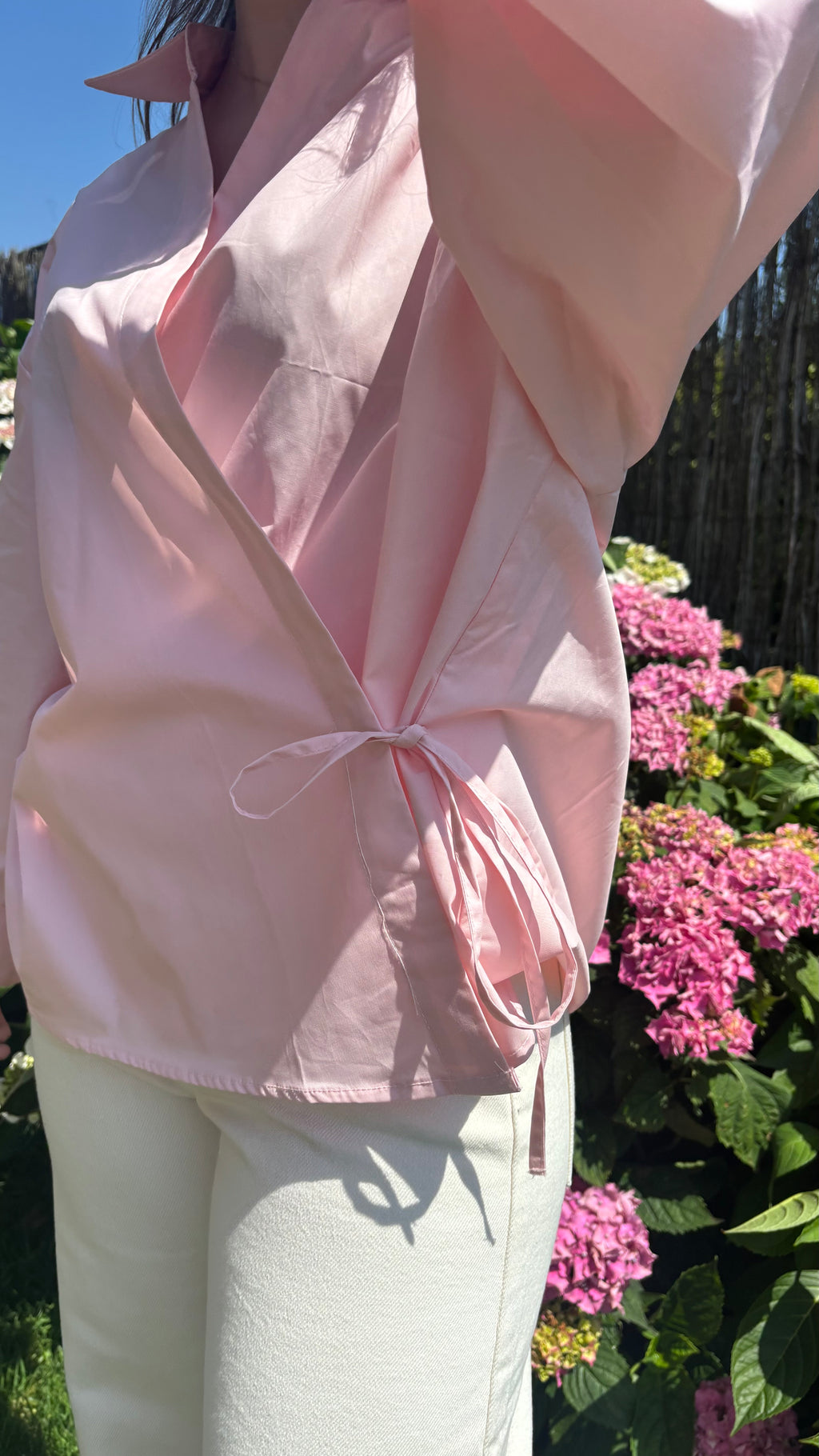 FLEUR ROSÉ BLOUSE