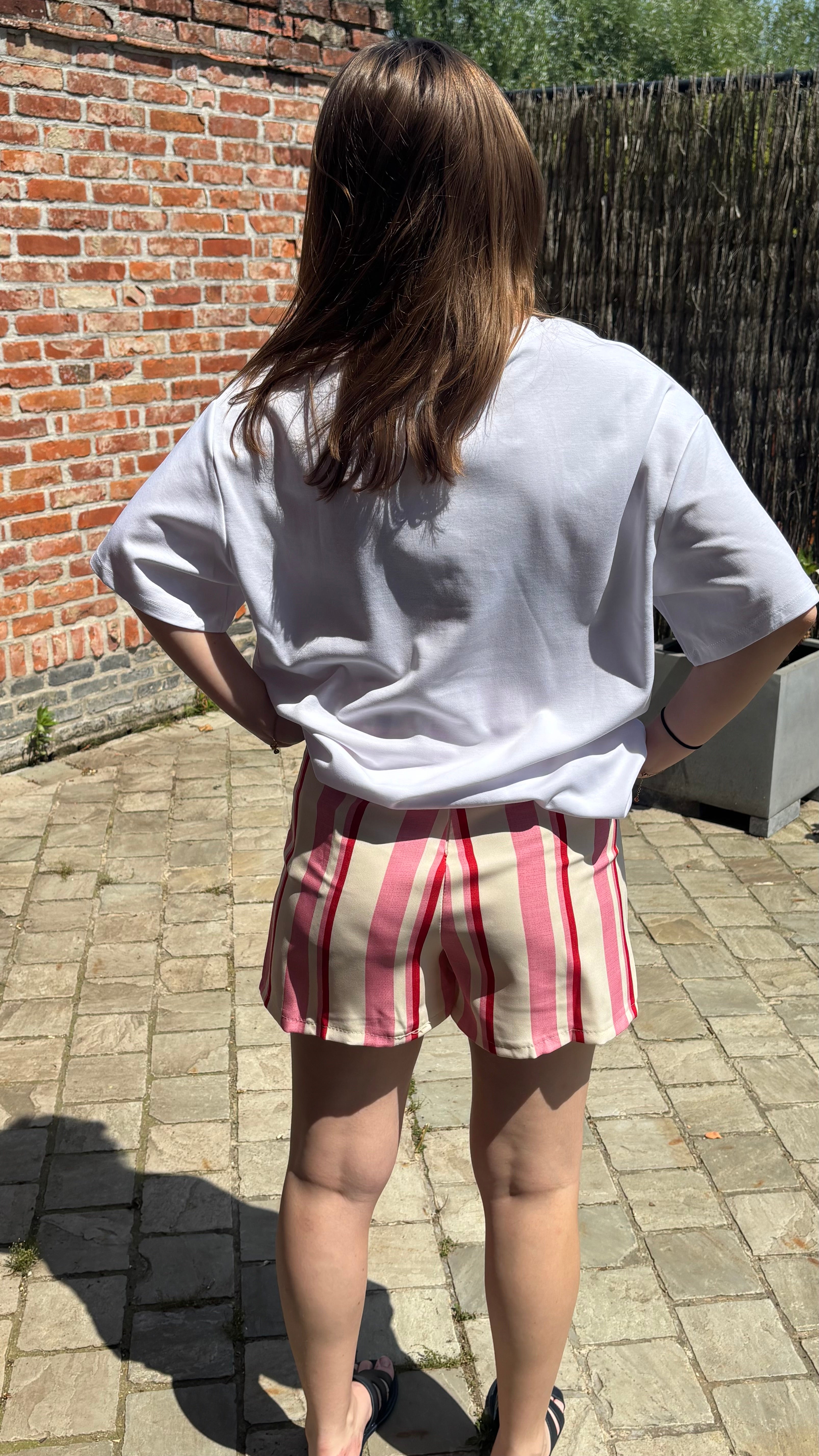 LUNA STRIPE SKORT