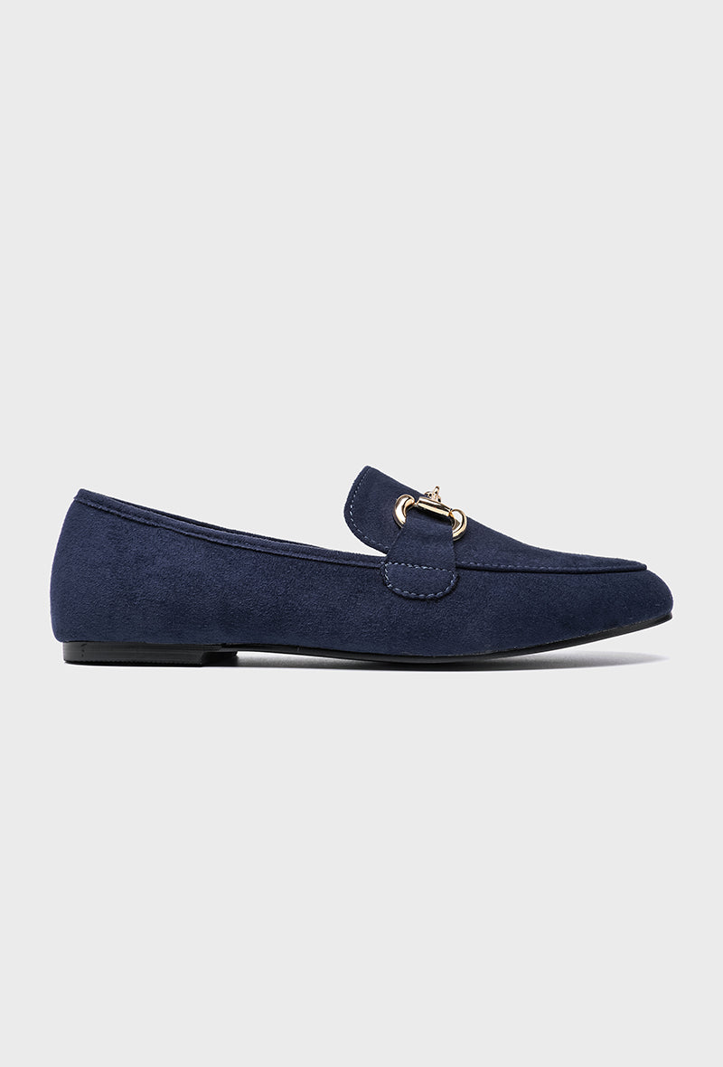 SUĖDE LOAFERS