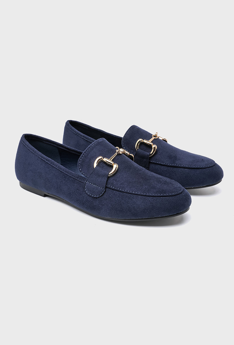 SUĖDE LOAFERS