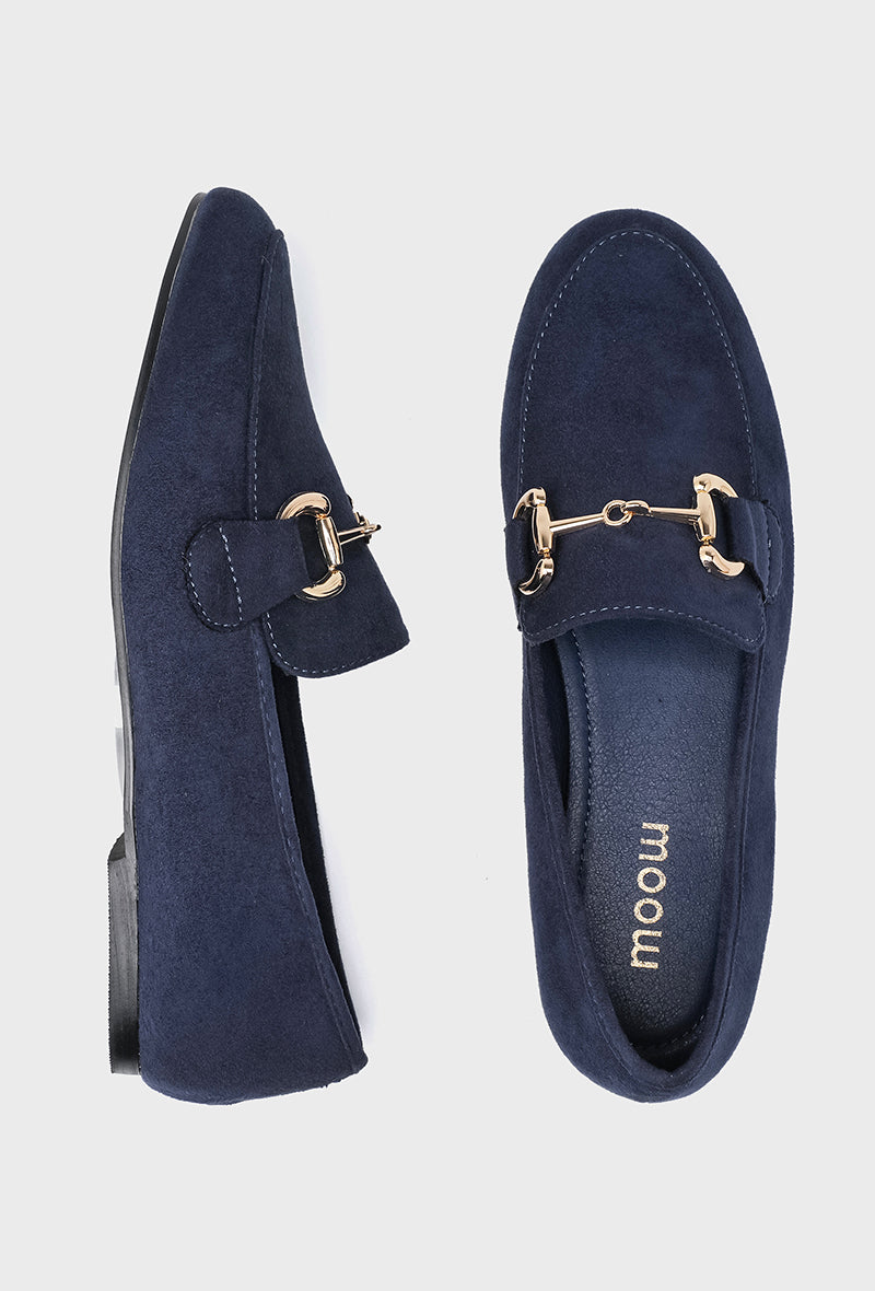 SUĖDE LOAFERS