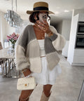 TRICOLOR CARDIGAN