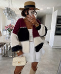 TRICOLOR CARDIGAN